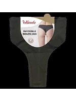 Dámské bezešvé kalhotky INVISIBLE BRAZILIAN - BELLINDA - černá