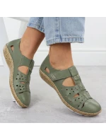 damskie na  zielone model 22033791 - Rieker