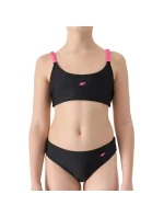 Dívčí dvoudílné plavky 4F 4FJWSS25UBKSF045-20S Dívčí dvoudílné plavky 4F 4FJWSS25UBKSF045-20S