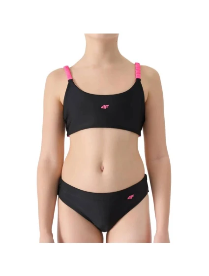 Dívčí dvoudílné plavky 4F 4FJWSS25UBKSF045-20S Dívčí dvoudílné plavky 4F 4FJWSS25UBKSF045-20S