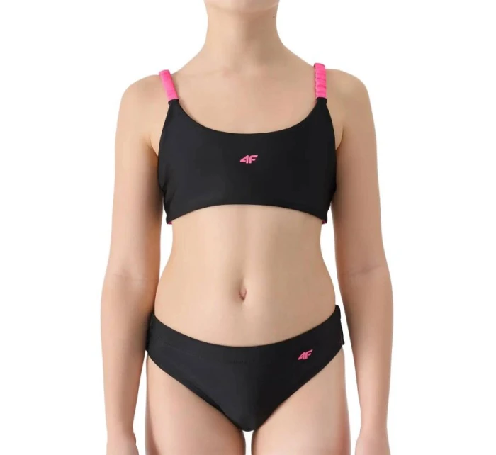 Dívčí dvoudílné plavky 4F 4FJWSS25UBKSF045-20S Dívčí dvoudílné plavky 4F 4FJWSS25UBKSF045-20S