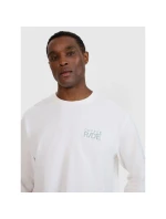 Pánské tričko oversize s potiskem a dlouhým rukávem 4F 4FWSS25TLONM390-11S pánské