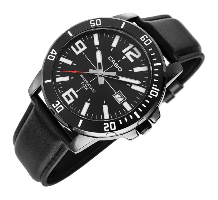 Pánské hodinky CASIO MTP-VD01BL-1 + BOX Pánské hodinky CASIO MTP-VD01BL-1 + BOX