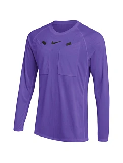 Pánské tričko Nike Dri-FIT Referee III s dlouhým rukávem, fialové, HV8326, velikost 560