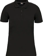 WK WK 271 Dámské pracovní piqué polo "Day-to-Day" 20.W271 black/silver