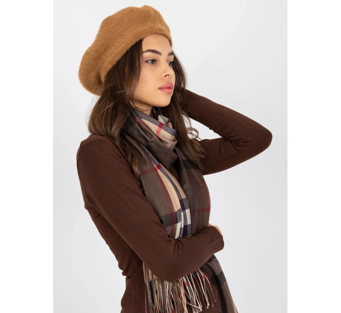 Czapka AT CZ M model 21127132 camelowy - FPrice Czapka AT CZ M model 21127132 camelowy - FPrice