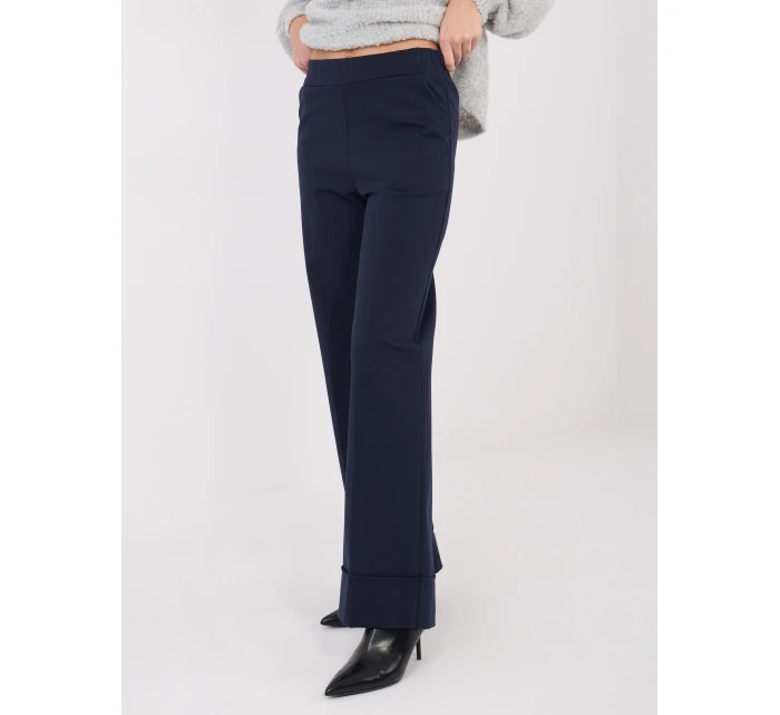 Spodnie IT SP model 21782620 granatowy - FPrice Spodnie IT SP model 21782620 granatowy - FPrice