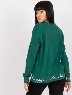 Mikina RV BL 7809.37X tmavě zelená