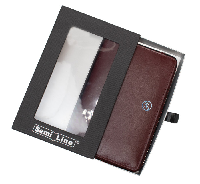 Peněženka Semiline RFID P8262-2 Maroon