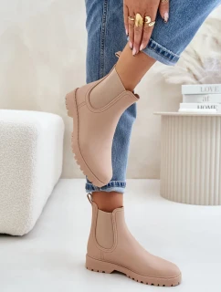 Dámské Holínky S Elastickými Vložkami Béžové Ciariel