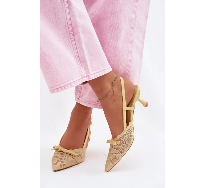 Sandály na podpatku  model 226926 Step in style