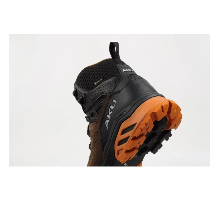 Aku pánská turistická kotníková obuv Reactive Gore-tex hnědá