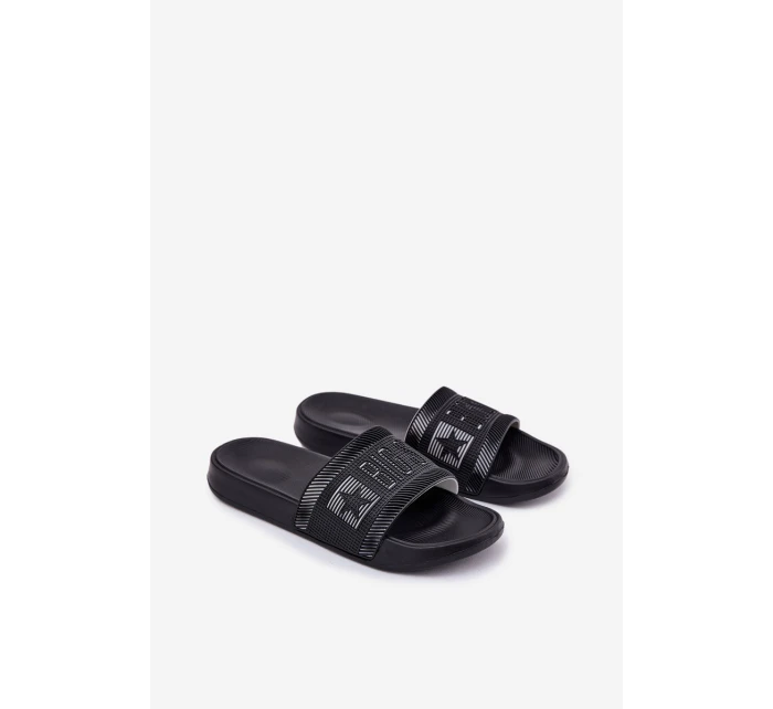 Lehké Pánské Sandály Big Star model 21694608 Tmavě Modré - Big Star Shoes Lehké Pánské Sandály Big Star model 21694608 Tmavě Modré - Big Star Shoes