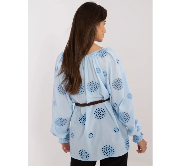 Halenka LK BZ 509747.80 světle modrá Halenka LK BZ 509747.80 světle modrá