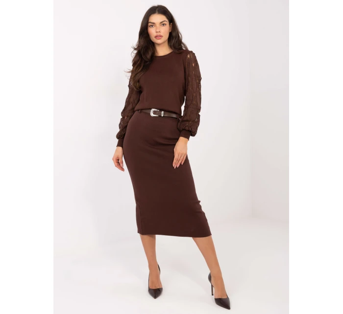Sukně PM SD YIS1056.84 hnědá Sukně PM SD YIS1056.84 hnědá