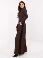 Bluzka RV BZ model 21724629 ciemny brązowy - FPrice Bluzka RV BZ model 21724629 ciemny brązowy - FPrice