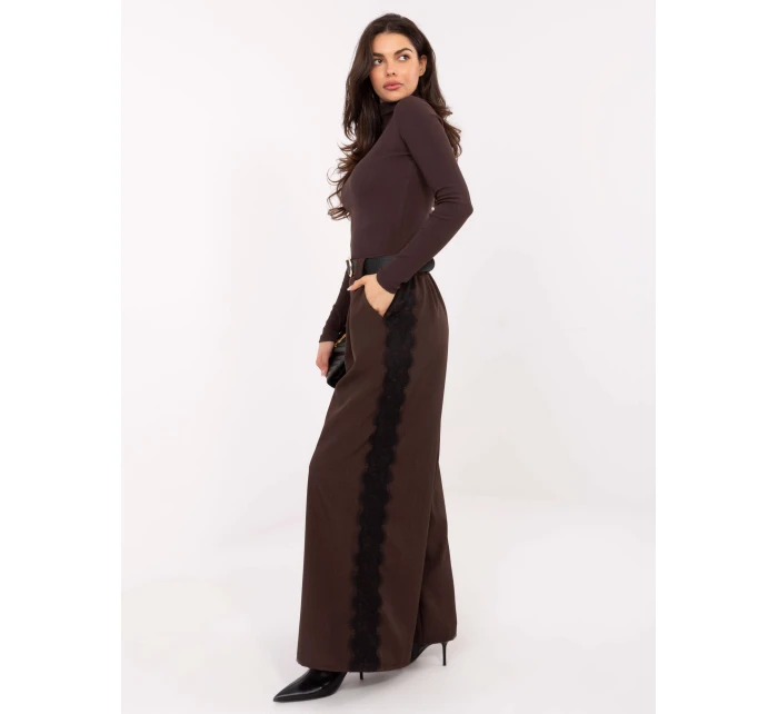 Bluzka RV BZ model 21724629 ciemny brązowy - FPrice Bluzka RV BZ model 21724629 ciemny brązowy - FPrice