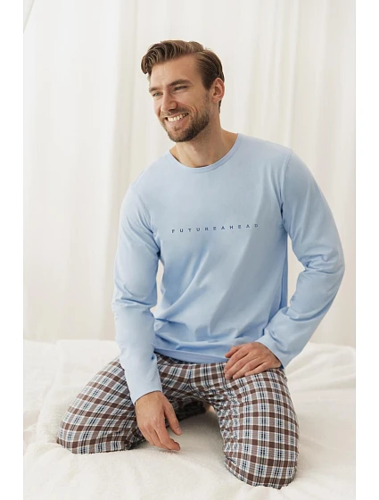 Pyžamo Taro 3665 Sven, dlouhé rukávy, velikosti S–2XL, Z26