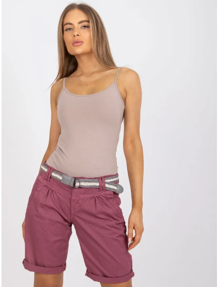 Šortky D63990Z63080Z tmavě růžové Šortky D63990Z63080Z tmavě růžové