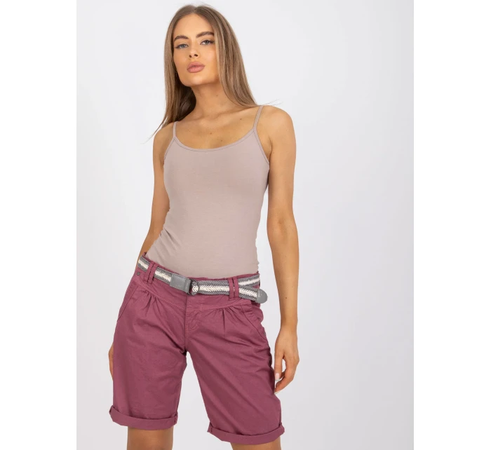 Šortky D63990Z63080Z tmavě růžové Šortky D63990Z63080Z tmavě růžové