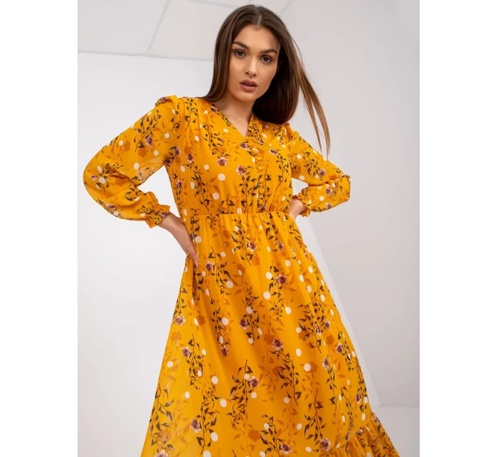 Šaty RO SK ELB 2309.98 tmavě žlutá