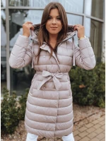 Dámská prošívaná bunda KENTIA kabát fialová FashionStreet TY2905