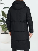 Pánská zimní bunda s kapucí černá TX5068