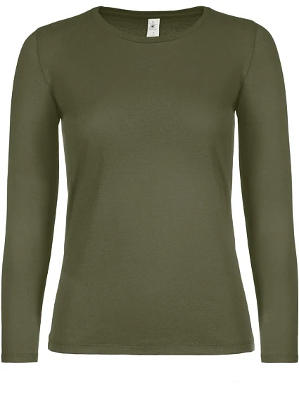 B&C #E150 LSL /women Dámské tričko s dlouhým rukávem 01.006T urban khaki B&C #E150 LSL /women Dámské tričko s dlouhým rukávem 01.006T urban khaki