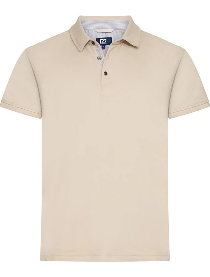 Cutter & Buck Advantage Premium Polo M Pánské piqué polo 68.4420 beige