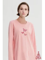 Noční košile s dlouhými rukávy model 18938377 - Vamp