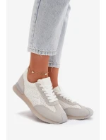 Sneakersy Dámské sportovní Bílá-Šedá Tarlisse Sneakersy Dámské sportovní Bílá-Šedá Tarlisse