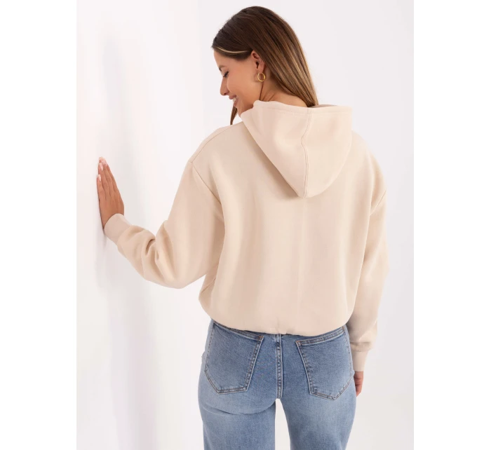 Bluza model 21319906 jasny beżowy - FPrice Bluza model 21319906 jasny beżowy - FPrice