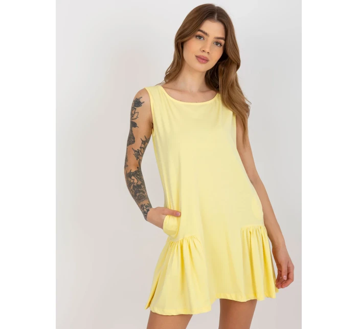 Dámské šaty EM TU TU HS 20 282.38P světle žlutá - FPrice