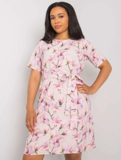 Šaty LK SK 507646 2.29 světle béžová