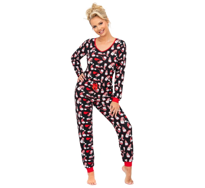 Pyžamo model 20540069 Long Black - Donna Pyžamo model 20540069 Long Black - Donna