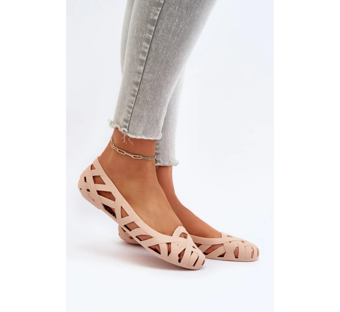 Dámské nahé boty Salam Gumové baleríny Dámské nahé boty Salam Gumové baleríny