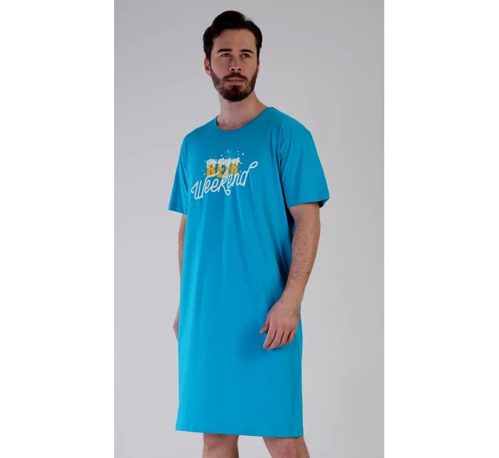 Pánská noční košile s krátkým rukávem model 20162176 - Vienetta MAN