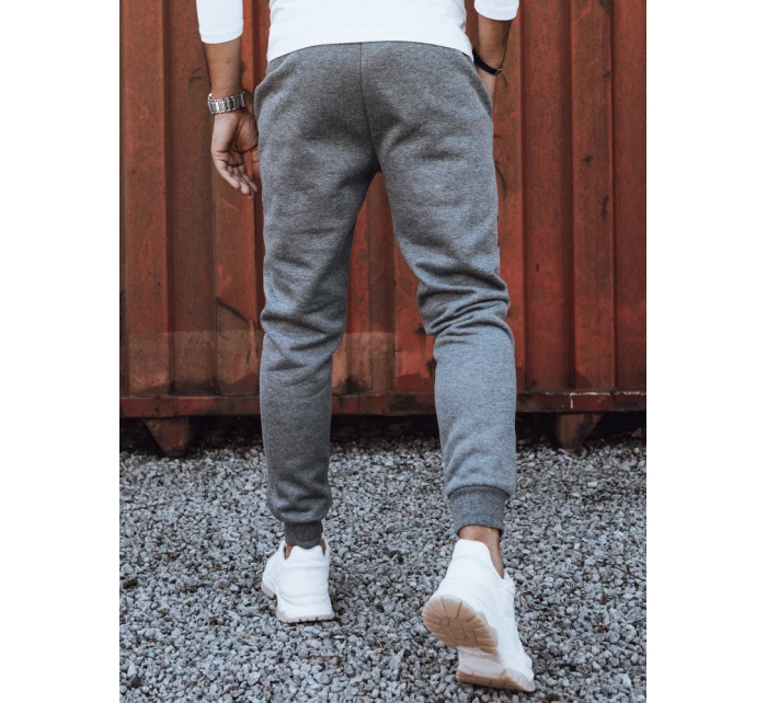 Pánské kamuflážní antracitové tepláky FashionStreet UX4427 Pánské kamuflážní antracitové tepláky FashionStreet UX4427