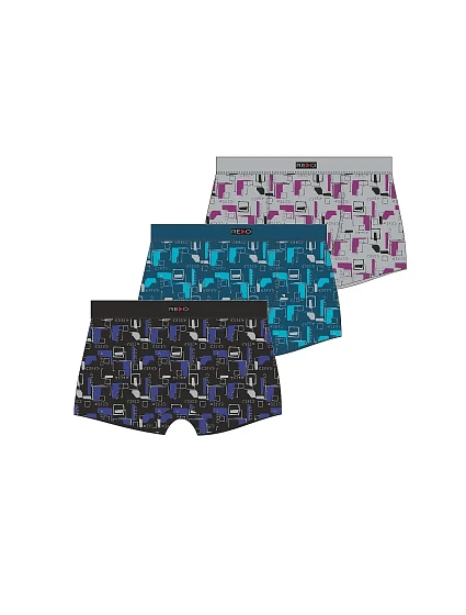 Boxerky Redo vzor 3XL-5XL Boxerky Redo vzor 3XL-5XL