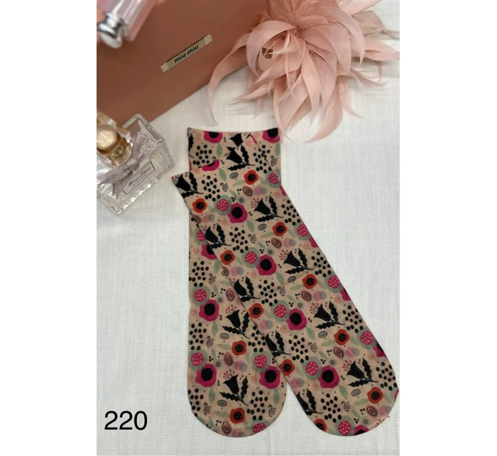 Dámské vzorované ponožky model 7465057 20 den - Magnetis