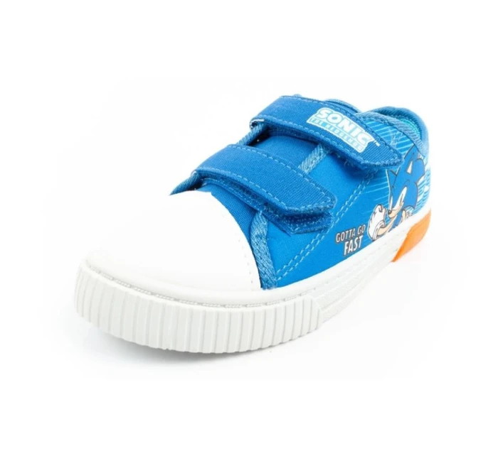 Leomil Sonic dětské sportovní boty lehké tenisky na suchý zip modré červené