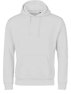 TJ Mikina s kapucí z těžké bavlny "Unlabeled" 18. white model 22448121 - Tee Jays