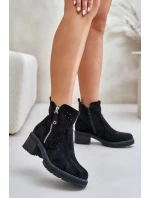 Dámské Boty S Na Podpatku Černé model 21671461 - Boto Dámské Boty S Na Podpatku Černé model 21671461 - Boto