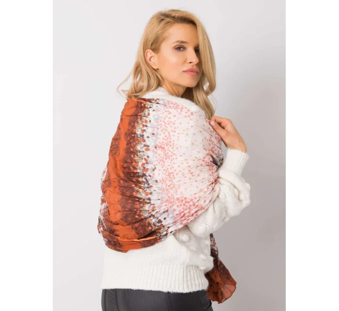 Šátek AT CH 205095 tmavě oranžový