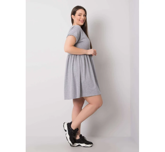 Šaty RV SK 6292.09P šedá