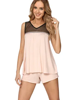 Krémové pyžamo model 17595886 - Babella