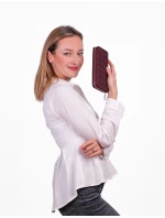 Dámská peněženka Vuch Nightie Nicci Intrecciato Wine Red