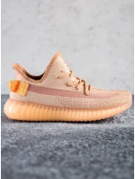 Trendy tenisky dámské oranžové bez podpatku Trendy tenisky dámské oranžové bez podpatku
