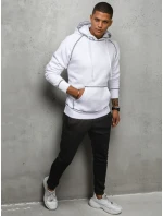 Pánská bílá mikina Dstreet model 21967203 - FashionStreet Pánská bílá mikina Dstreet model 21967203 - FashionStreet