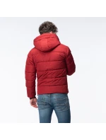 Pánský prošívaný zimní kabát model 21417557 - Iguana